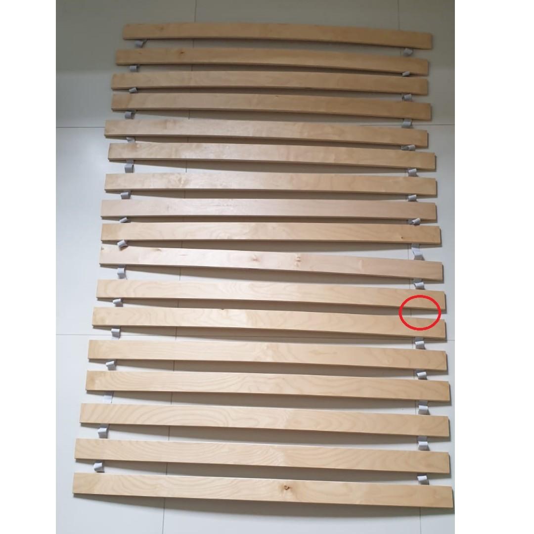 Ikea LUROY Twin Slatted bed base 601.602.17 - NEW | UK
