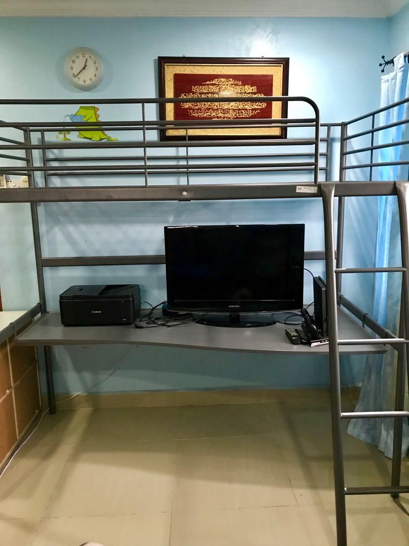 Svärta loft bed frame deals