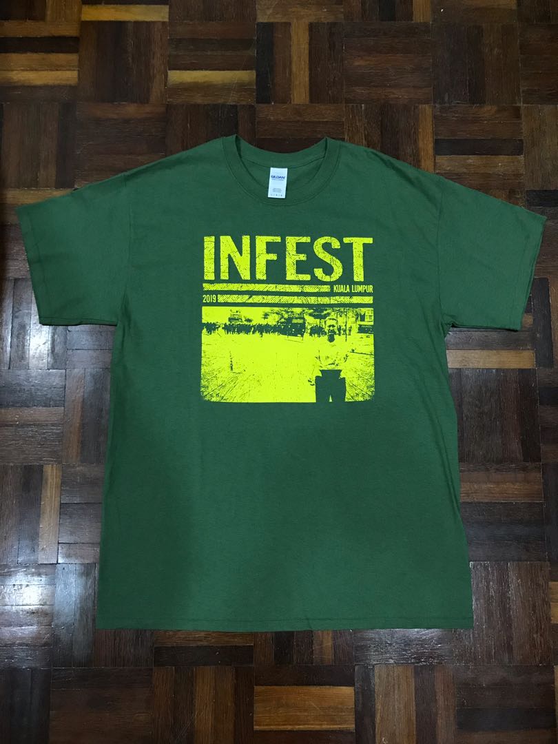infest band shirt
