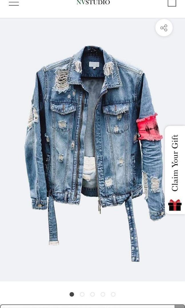Jaket Jeans buy from la brand nee 