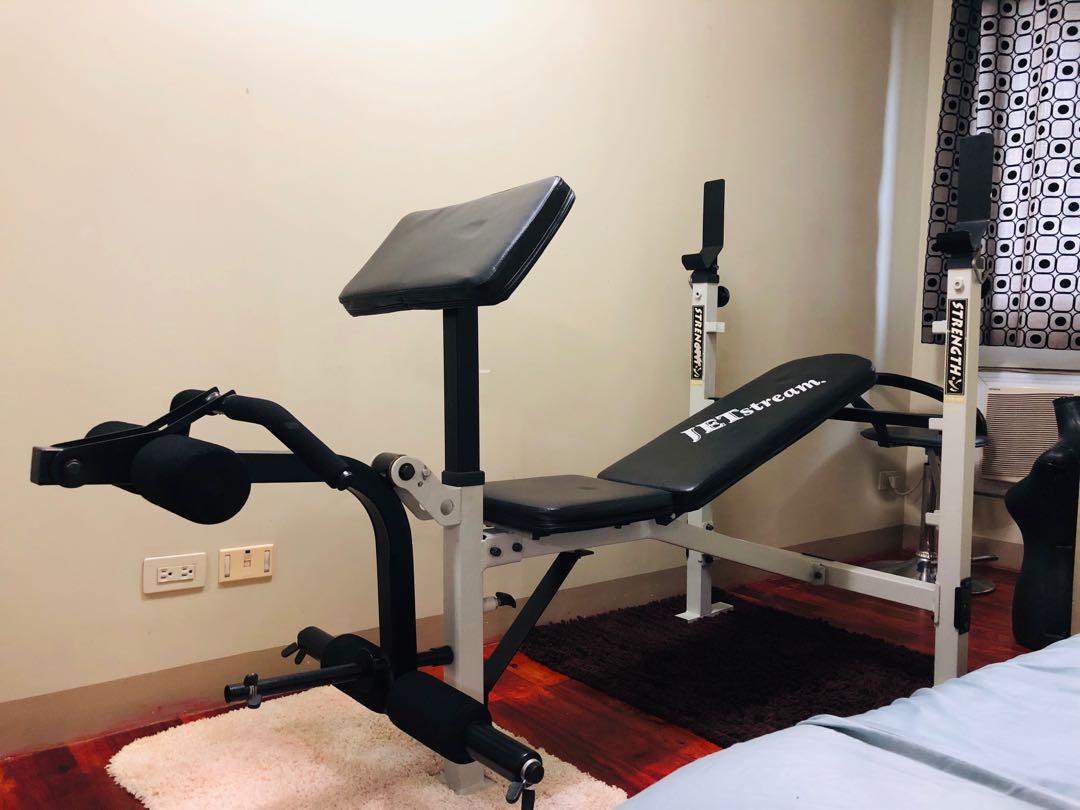 JETstream Bench Sports Equipment Exercise Fitness Cardio