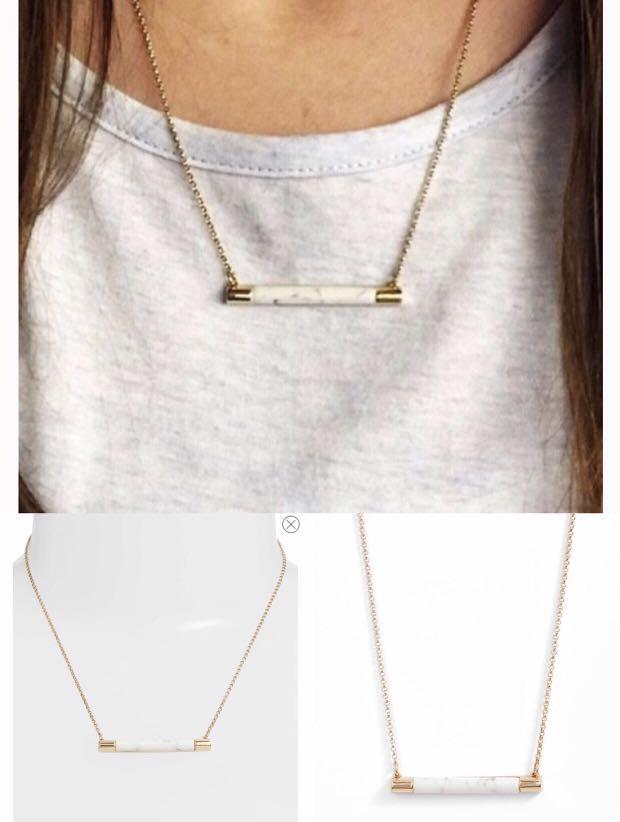 Kate Spade Building Blocks Bar Pendant Necklace, Women's Fashion, Jewelry &  Organisers, Necklaces on Carousell