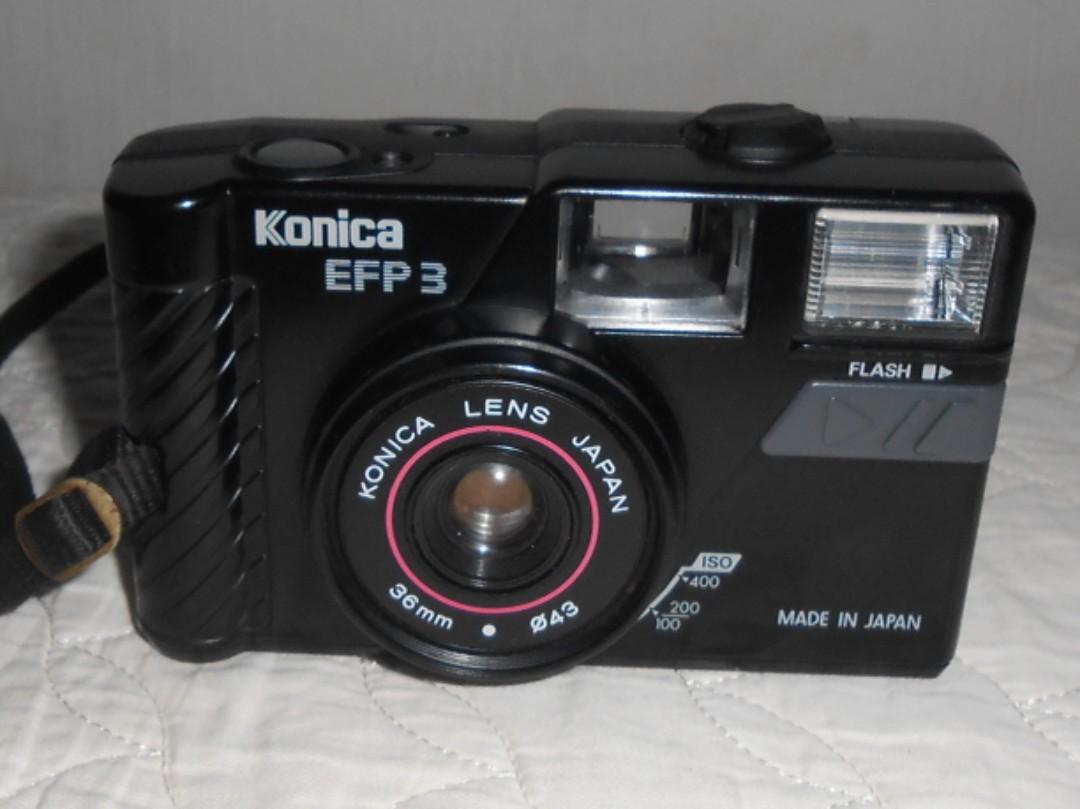 Konica Efp 3 Vintage Camera Zoom Lens 36mm Photography Cameras On Carousell Lovely compacts from konica with great lens 36mm 4 elements in 4 groups. carousell