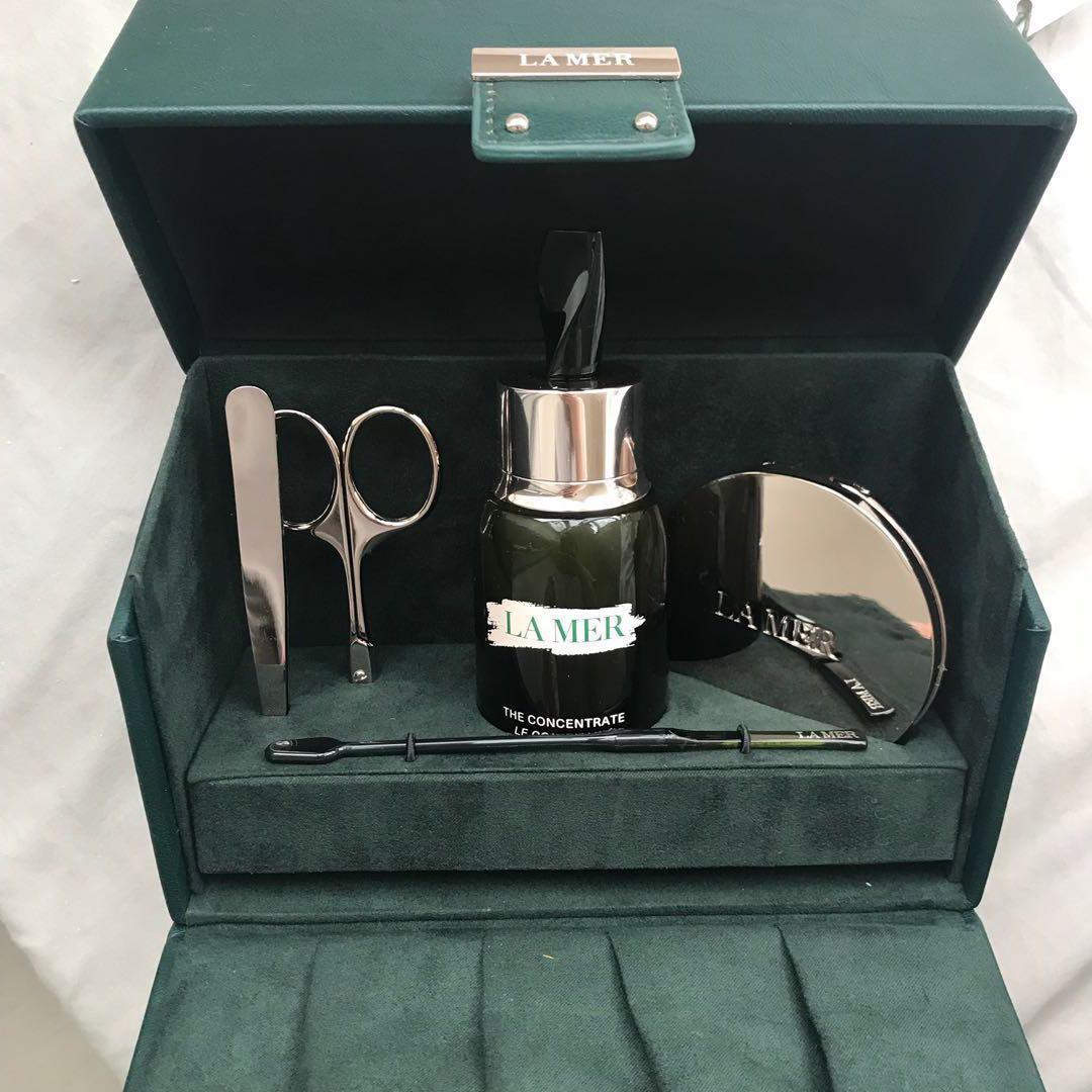 La Mer Exclusive Vip Set The Concentrate Serum Cream Eye Compact Kit Foundation Cushion Lotion Di Carousell