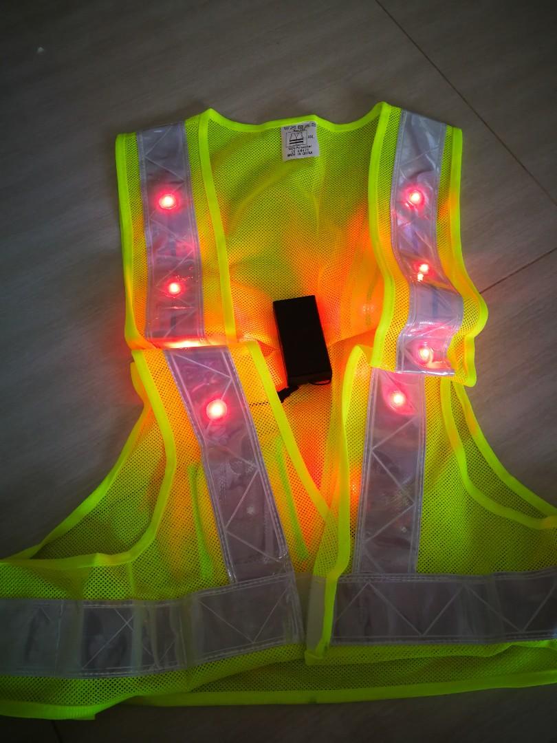 Led discount traffic vest