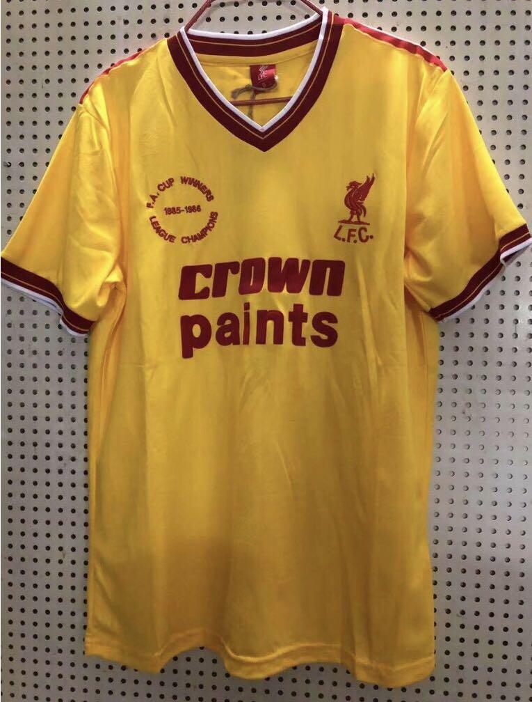 liverpool 1986 kit