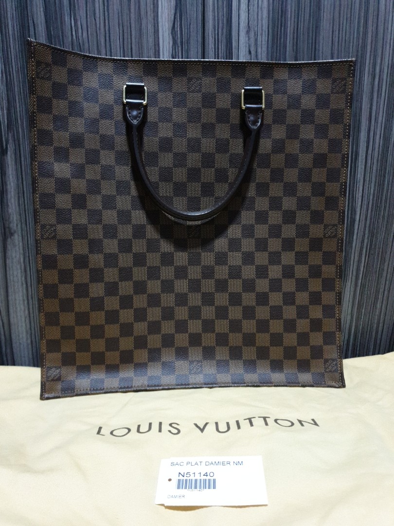 Louis Vuitton Sac Plat Damier NM Luxury Bags Wallets on Carousell