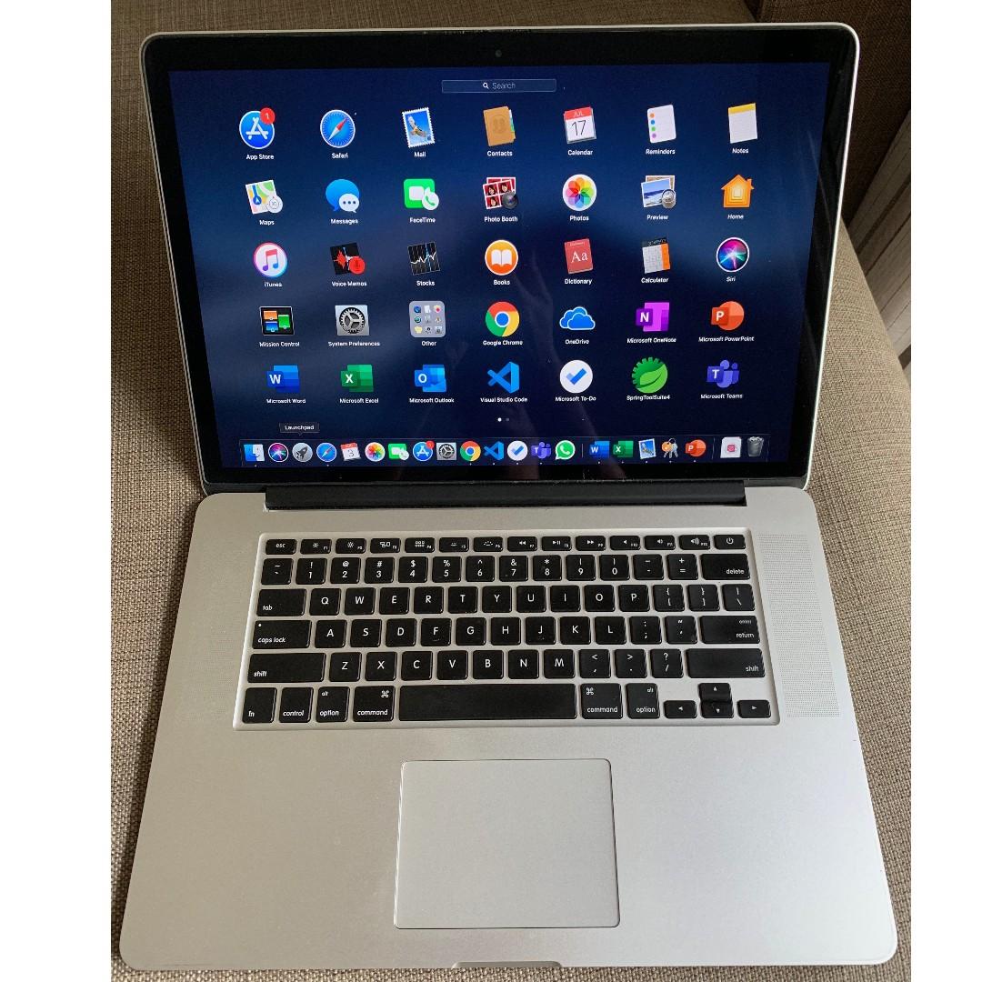 Macbook Pro Retina 15 Inch Mid 15 Electronics Computers Laptops On Carousell