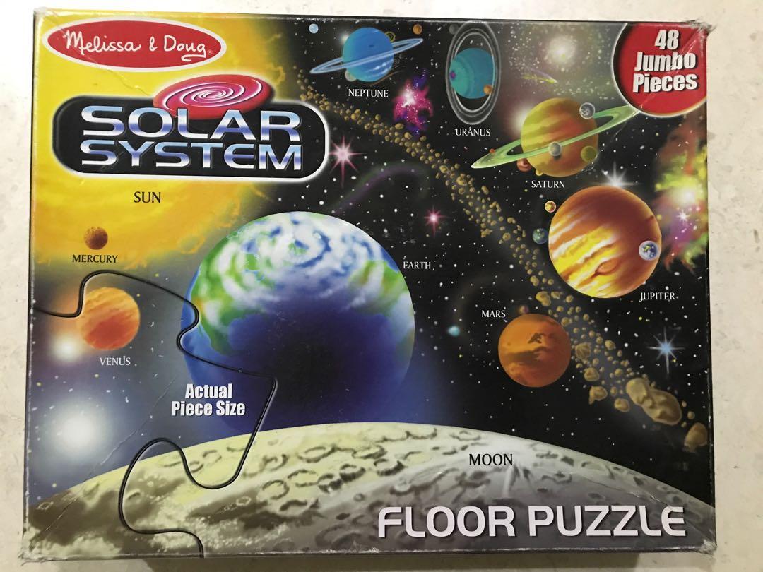 melissa and doug solar system puzzle