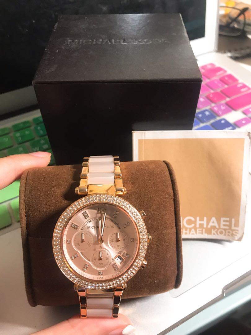 michael kors watch used
