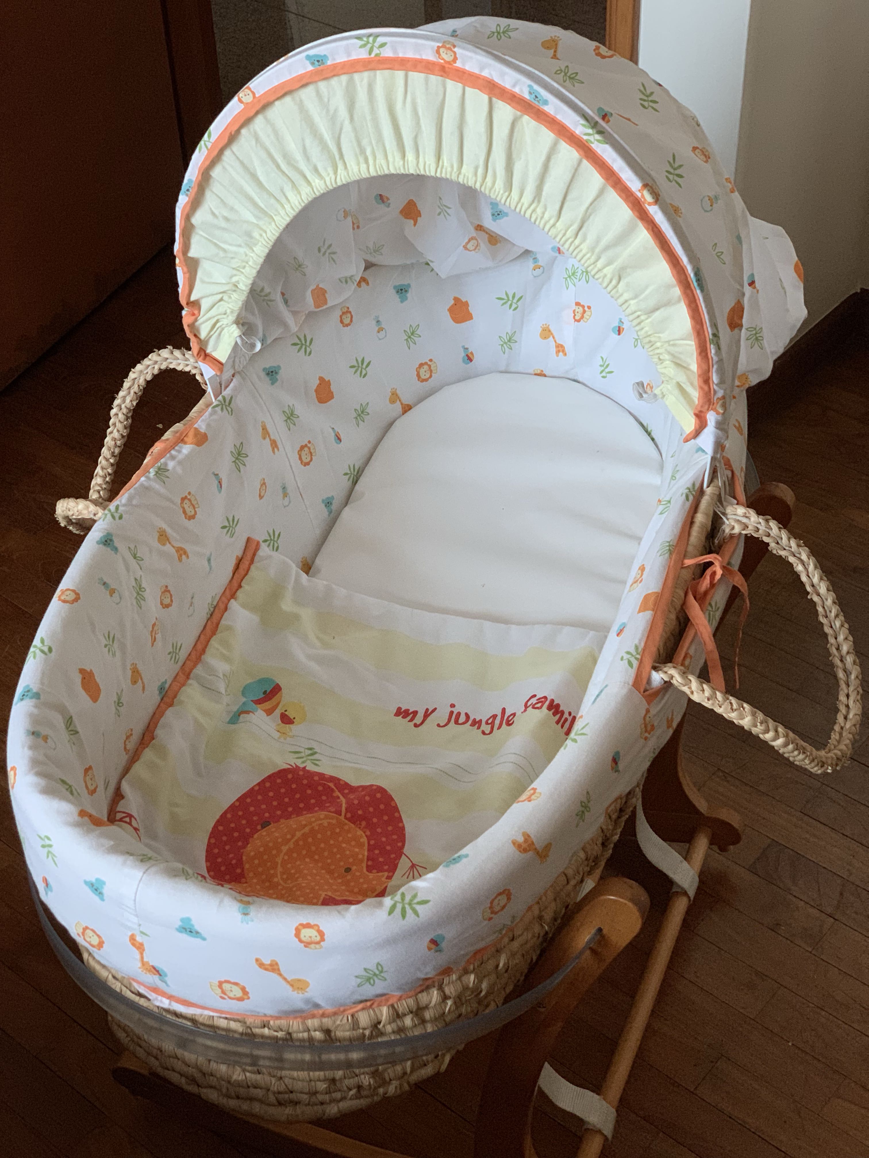 mothercare moses basket bedding