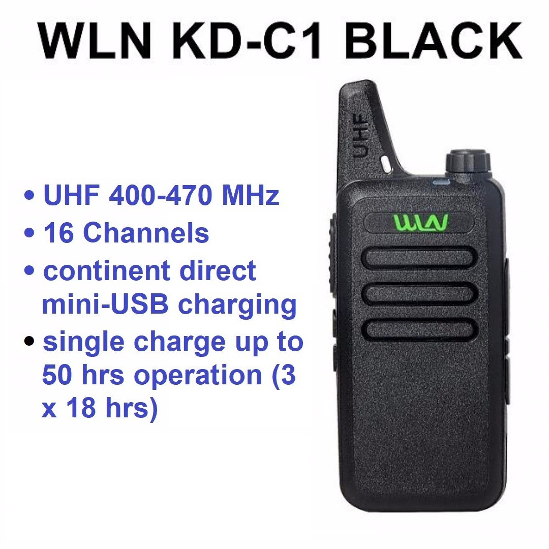 New arrival, limited stock Military grade! IMDA Approved WLN KD-C1 Mini UHF  400-470 MHz Handheld Transceiver Two Way Walkie Talkie Radio for security,  restaurants, FB, events, car clubs, convoy, travel, Mobile Phones