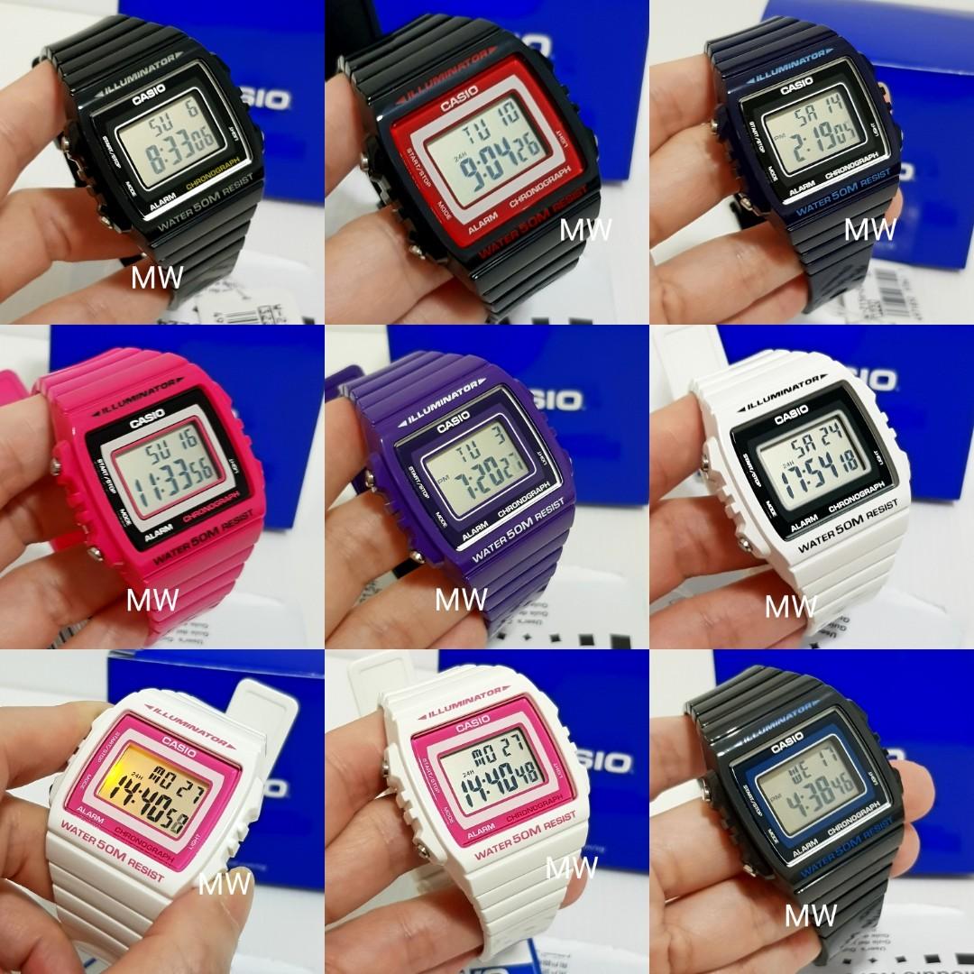 Casio alarm chrono water resist 50m new arrivals
