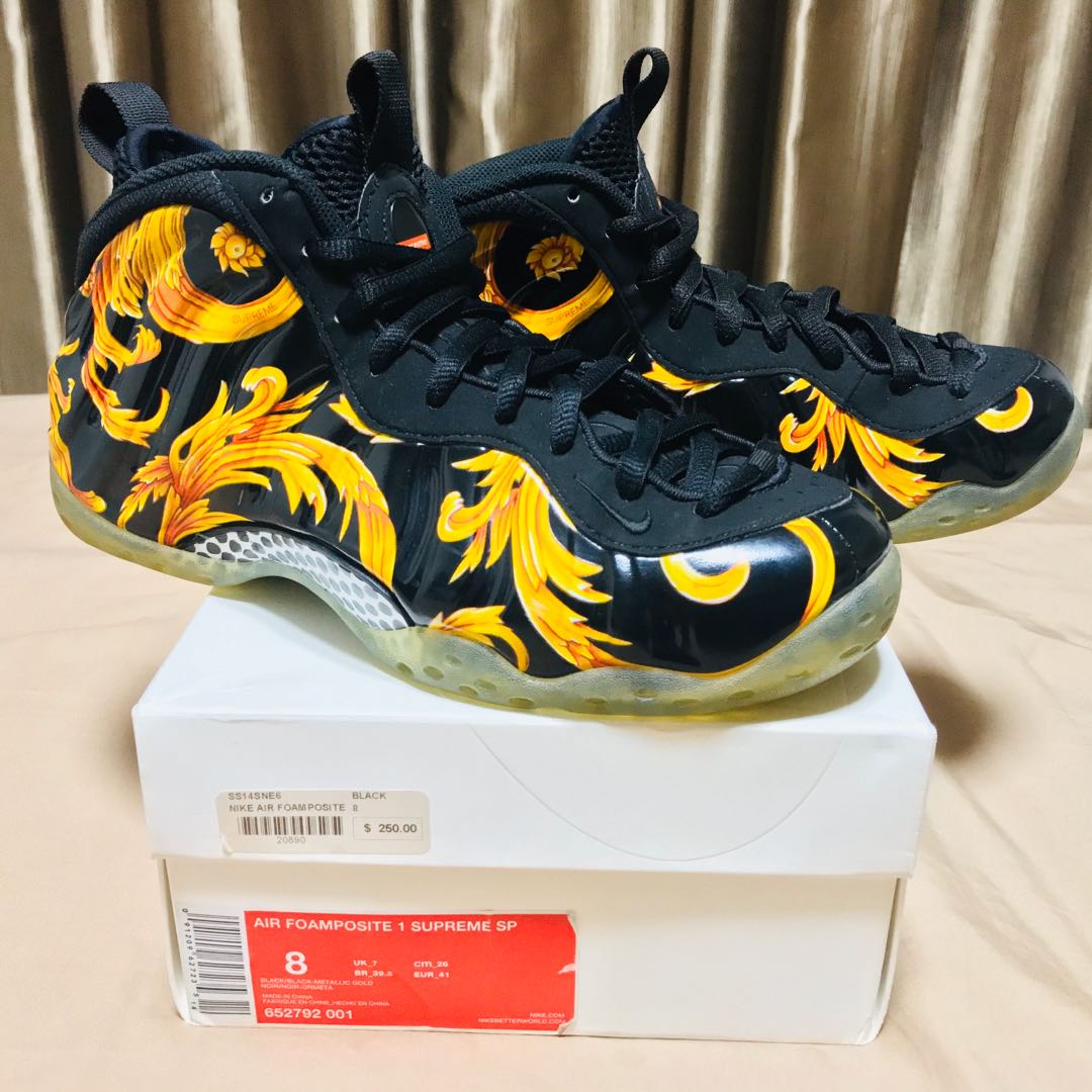 Nike Air Foamposite One Red Supreme SBDSnaidero USA