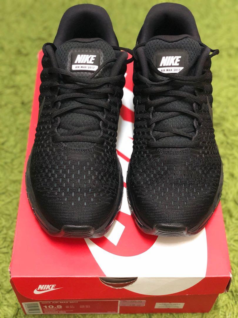Nike Air Max 2017 Triple Black Men s Fashion Footwear