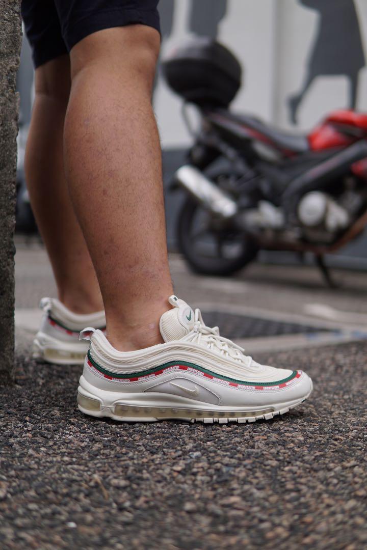 nike air max 97 undefeated white