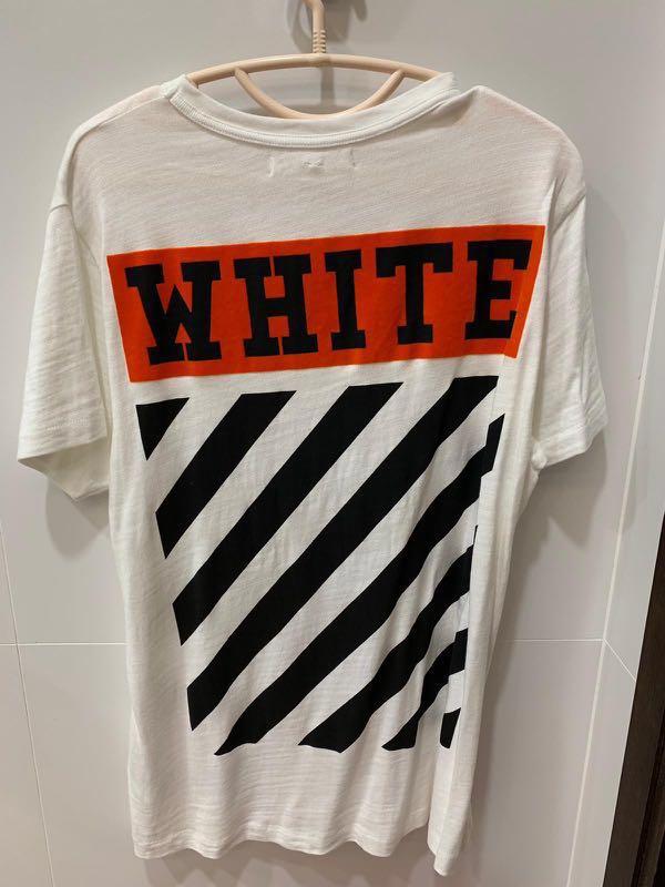 Off white orange box t shirt discount