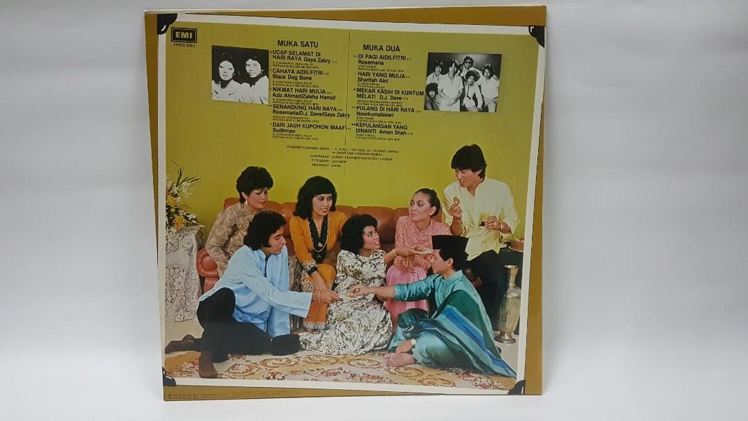 PIRING HITAM LP ALBUM HARI RAYA, Music & Media, CD's, DVD's 