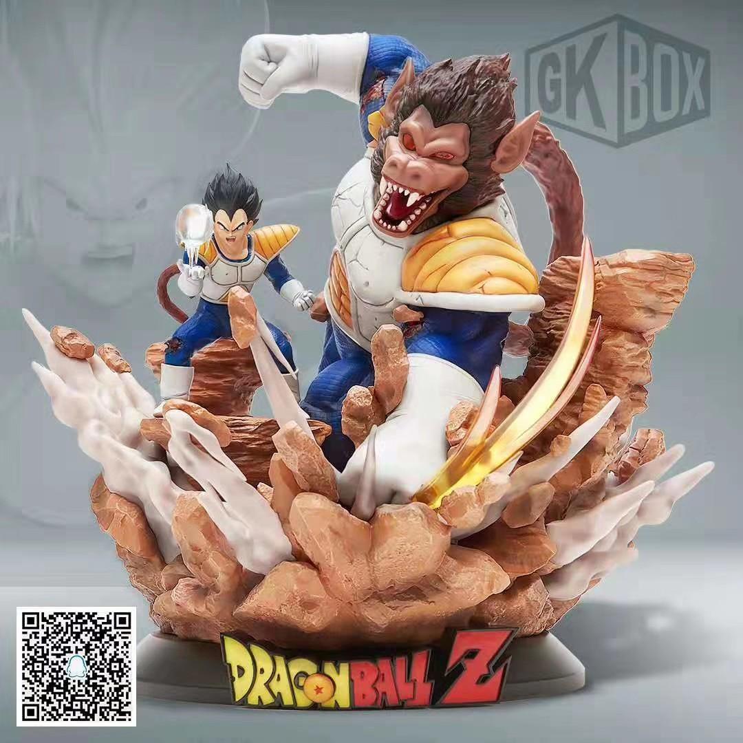 Po Dragon Ball Z Statue Great Ape Vegeta Toys Games Bricks