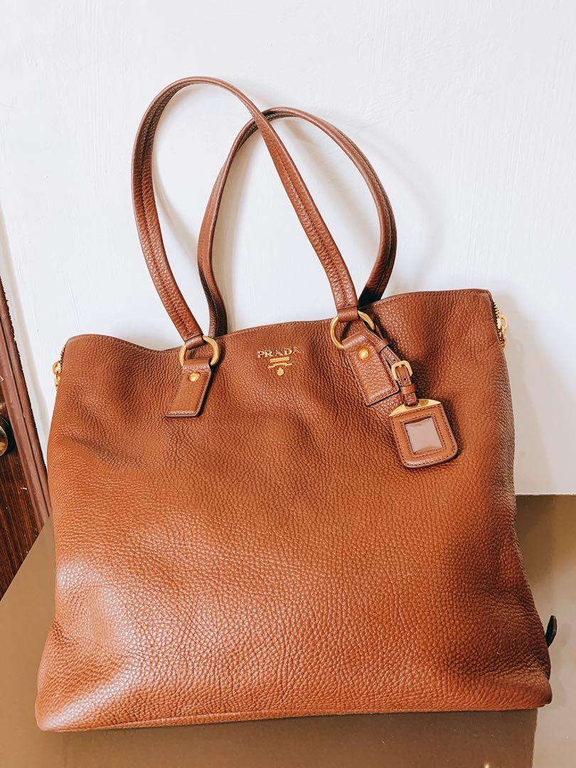 Prada Vitello Daino Leather Tote Bag Honest Review