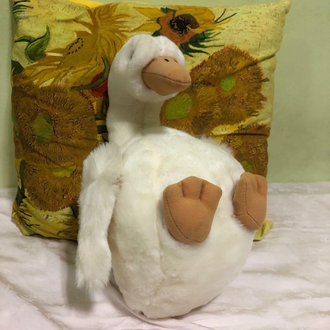 white duck soft toy