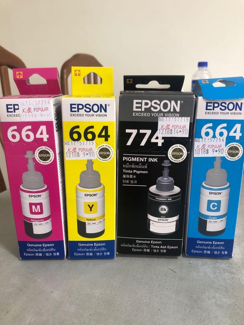 genuine epson printer ink