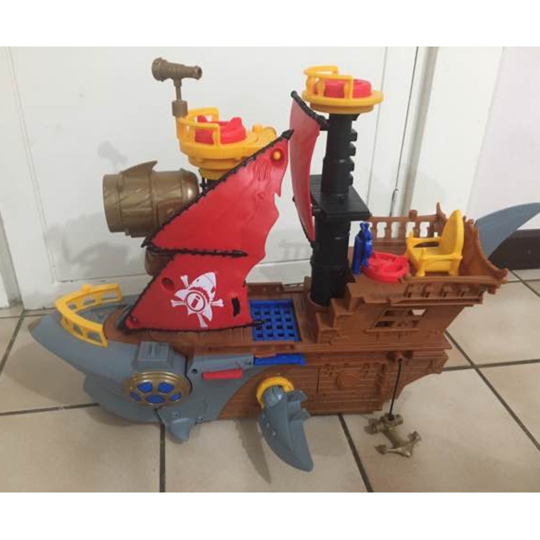 fisher price pirate boat