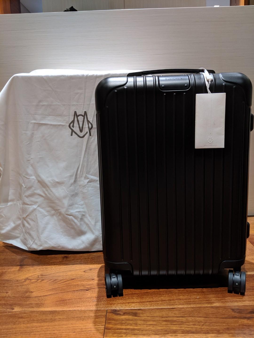 NEW Rimowa Essential Cabin Black Matte