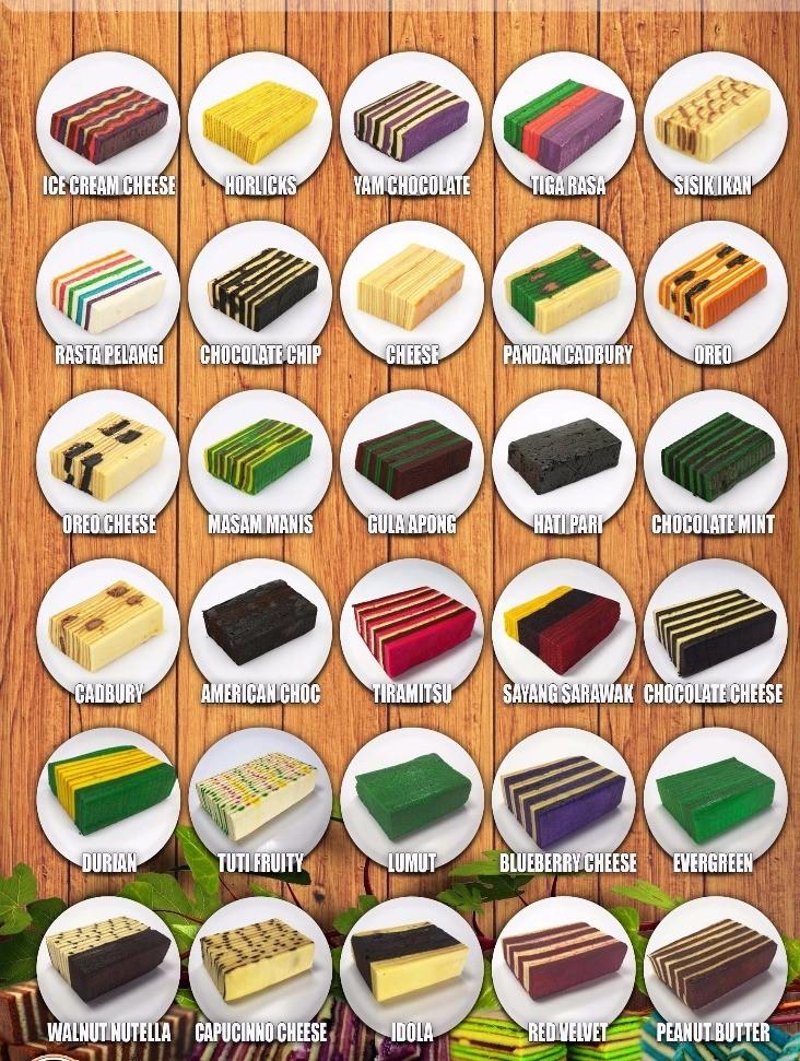 Kek Lapis Sarawak Yang Sedap Budakvanilla S