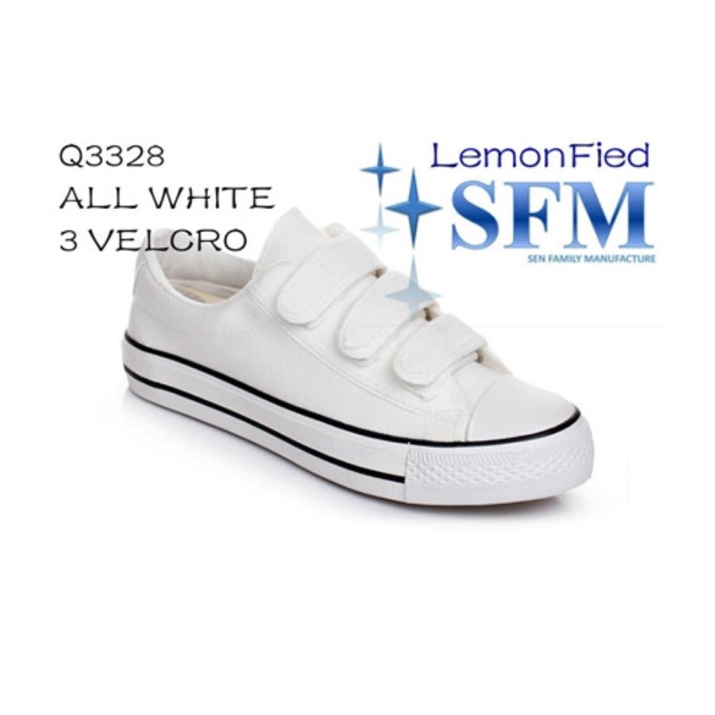 White velcro shoes mens outlet