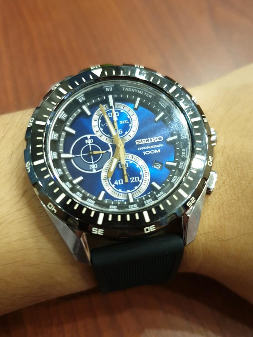 SEIKO Chronograph 100m Limited Edition Men s Fashion Watches