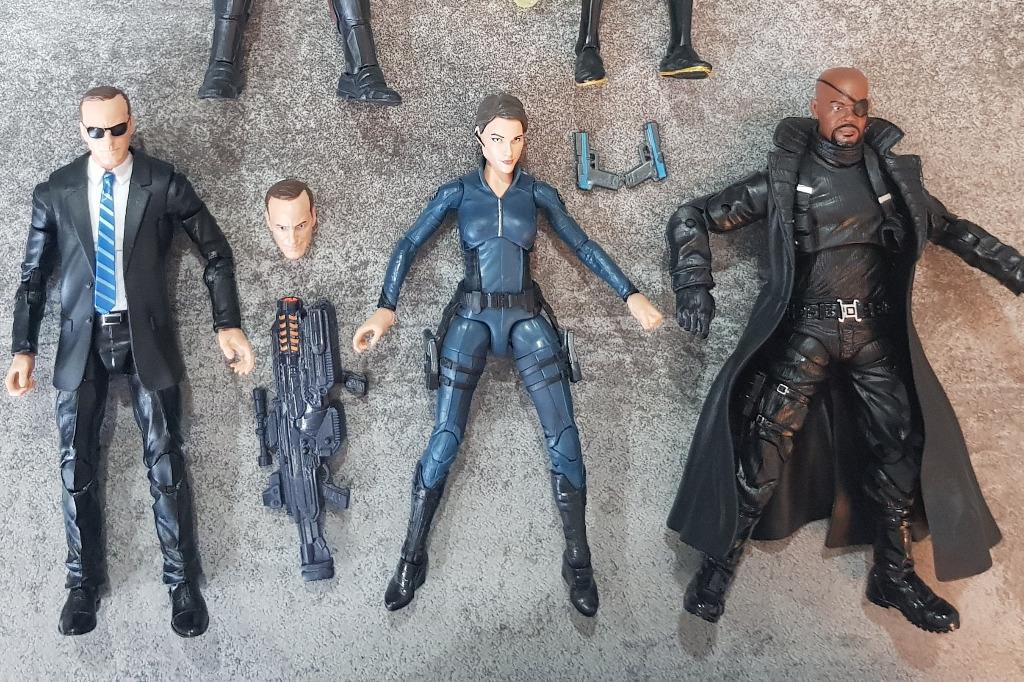 marvel legends nick fury 3 pack