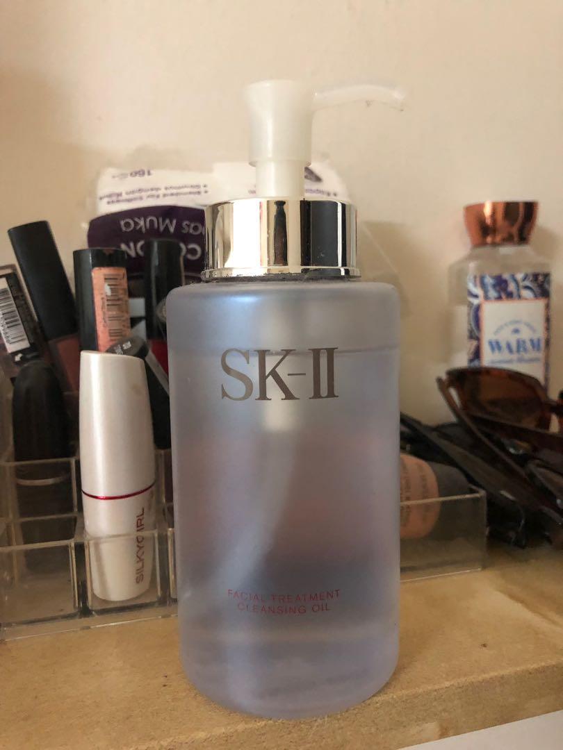 skii cleansing oil