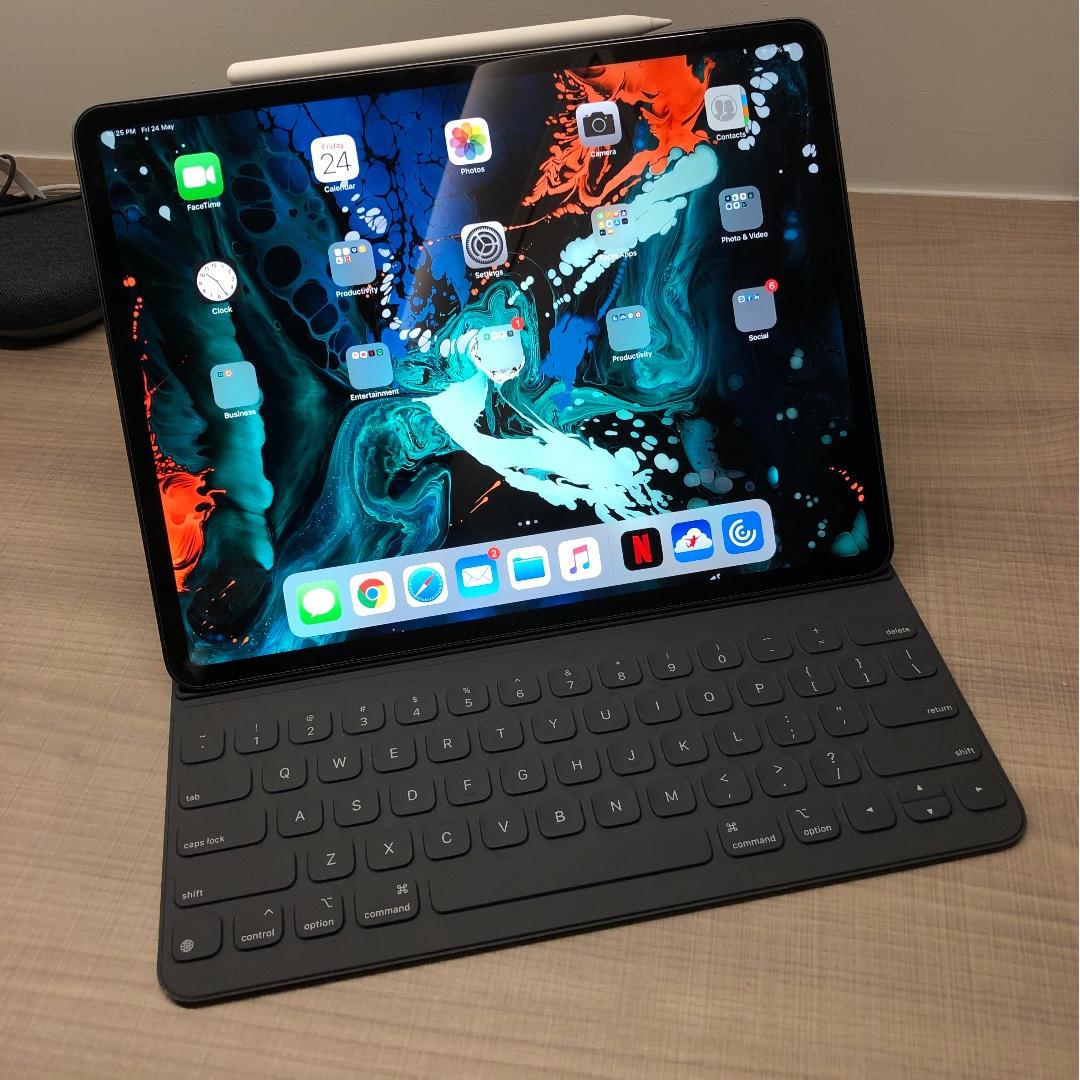 Smart Keyboard Folio For 12 9 Inch Ipad Pro 3rd Generation Mobile Phones Tablets Mobile Tablet Accessories Mobile Accessories On Carousell