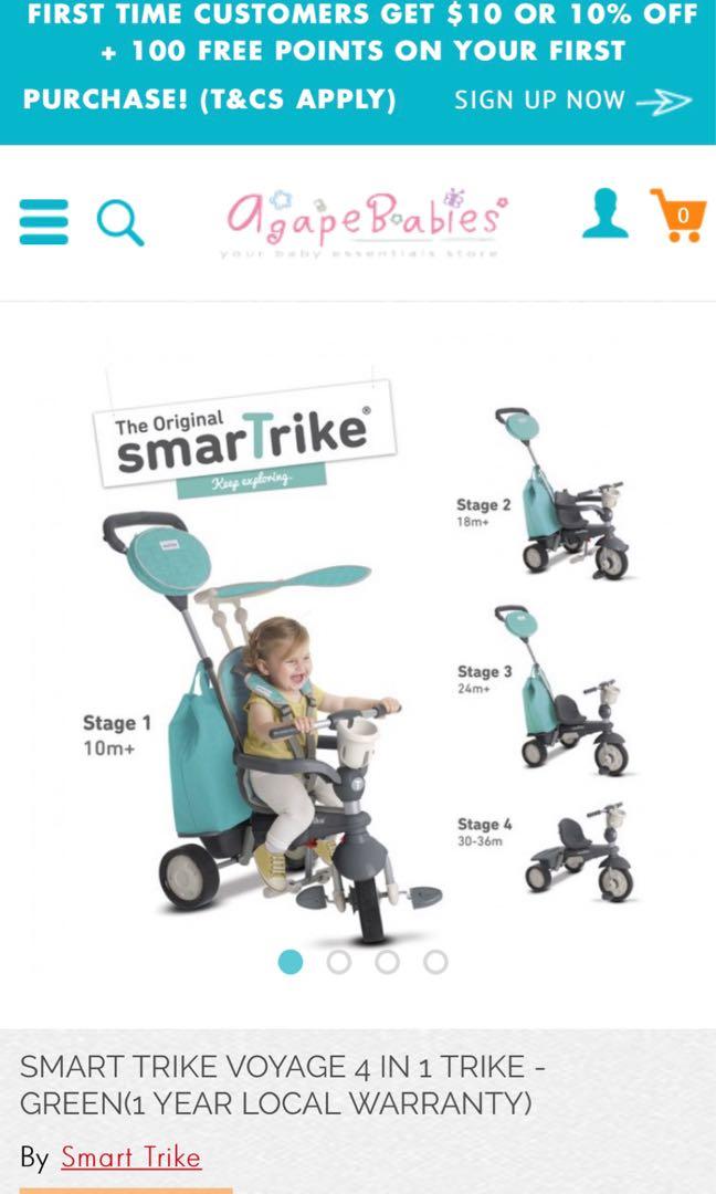 Smart trike voyager top