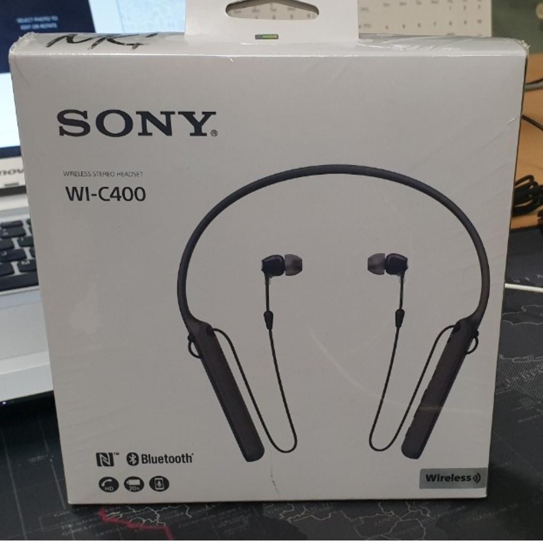 Sony Wi C400 Wireless Behind Neck In Ear Headphone Electronics Others On Carousell