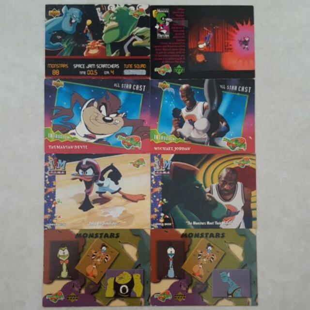 Space Jam Looney Tunes Michael Jordan Cards Toys Games Board Games Cards On Carousell