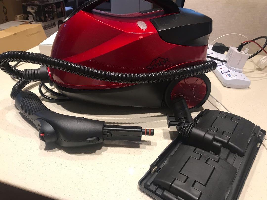 Steam Cleaner, SIMBR Steam Mop 4.5 Bar 1.5L Steamer Multifunctional, TV