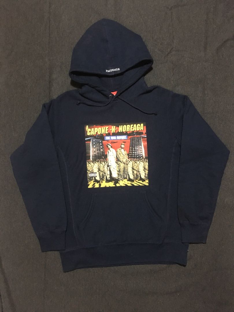supreme capone n noreaga hoodie sweater