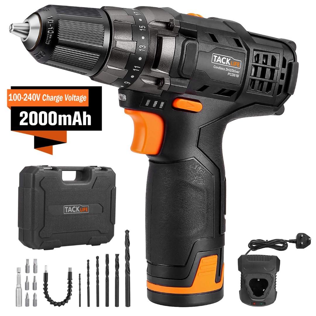 Image of Tacklife PCD03B cordless drill driver