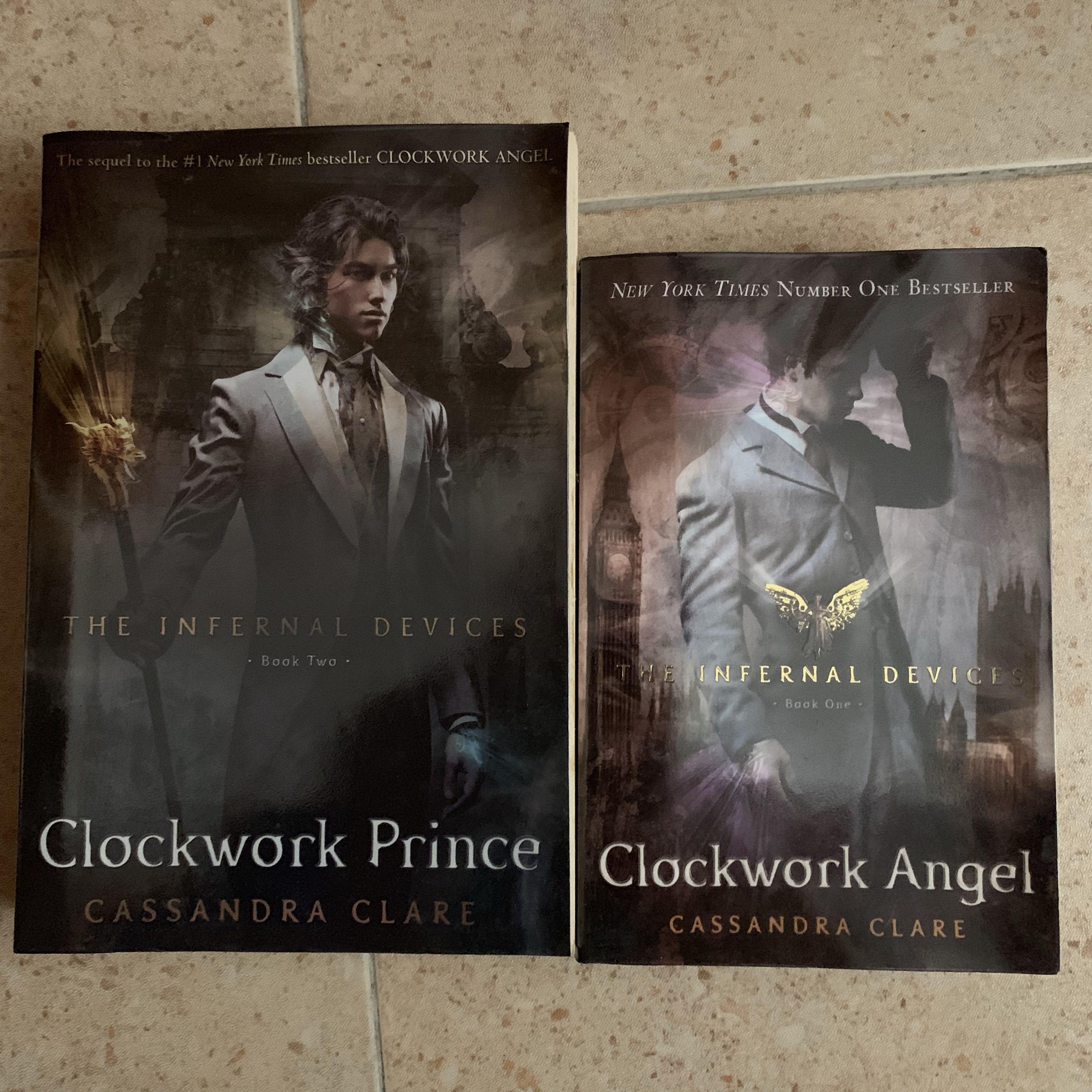 The Infernal Devices Series Clockwork Prince Clockwork Angel Books Stationery Story Books On Carousell
