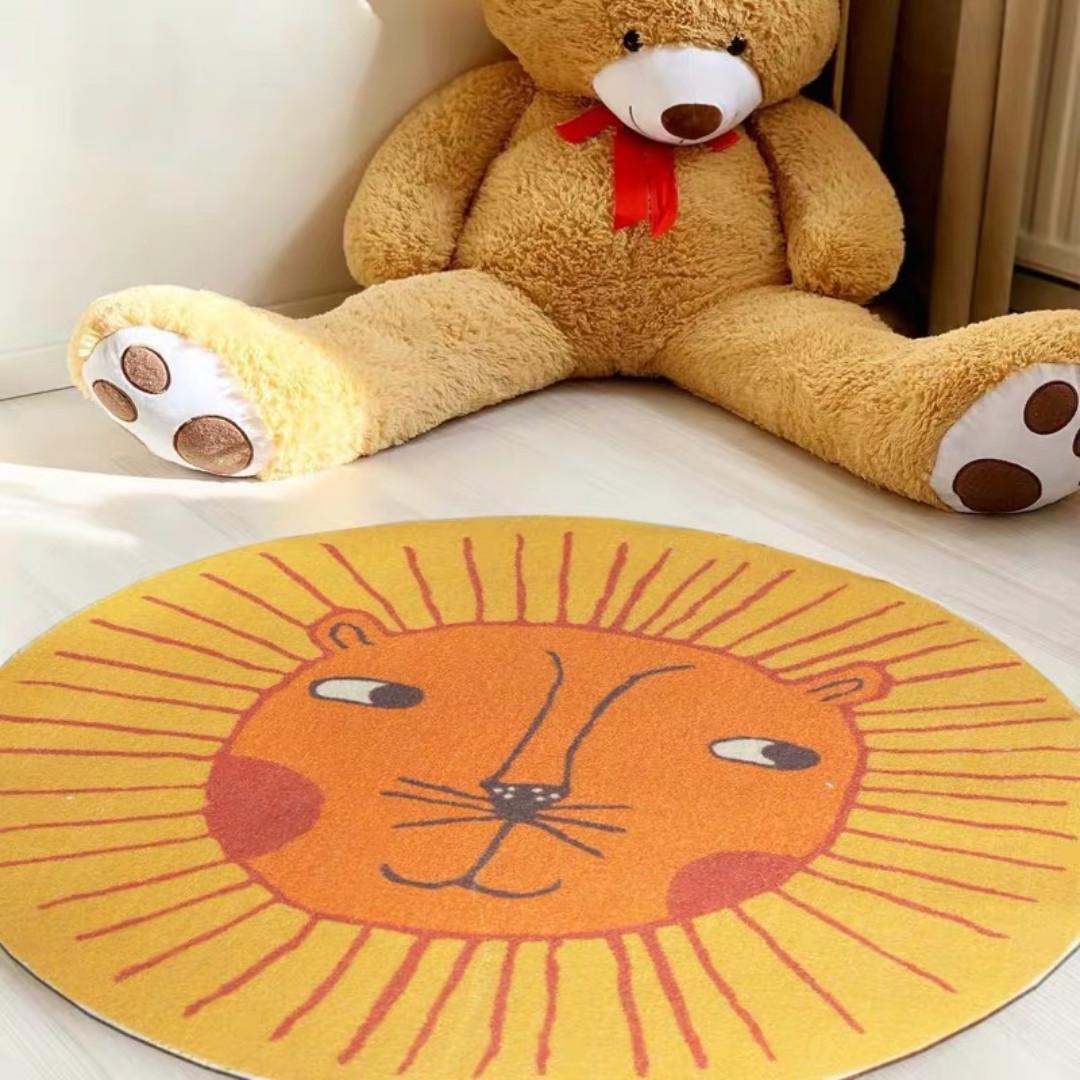 kids lion rug