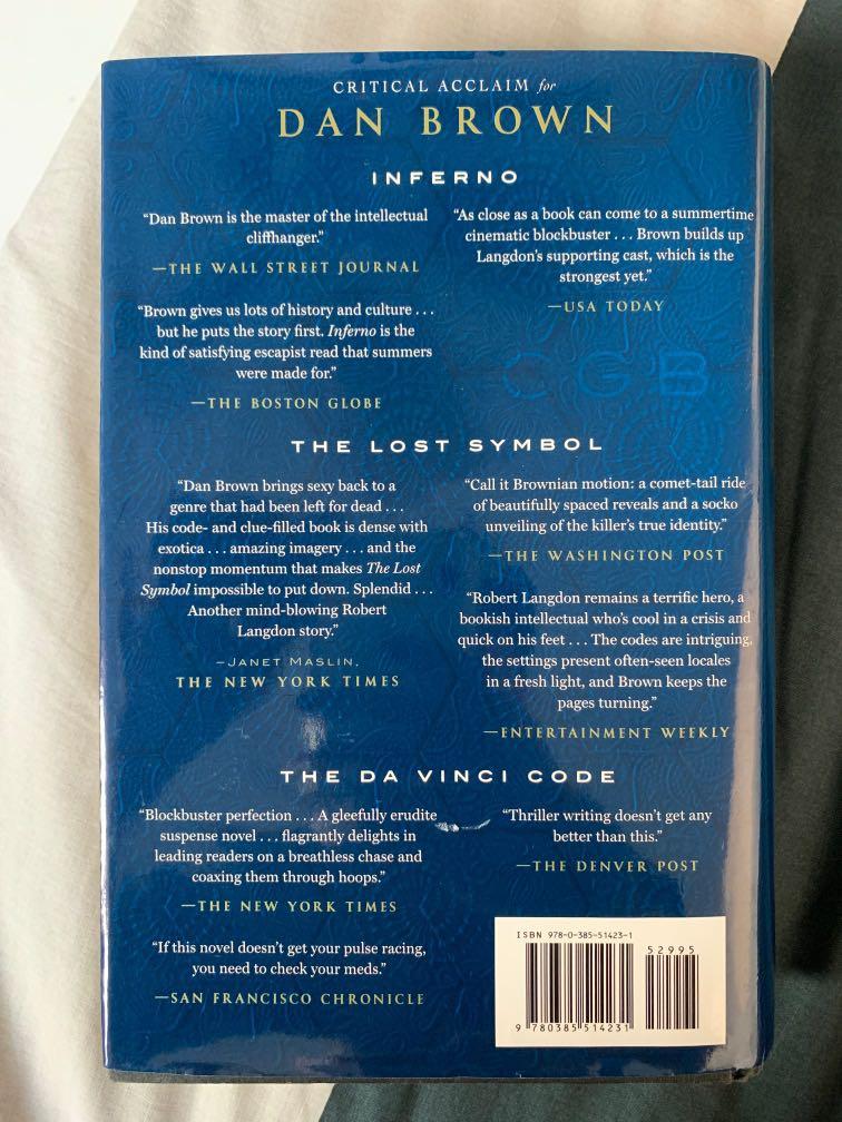 The Origin Dan Brown Books Stationery Fiction On Carousell