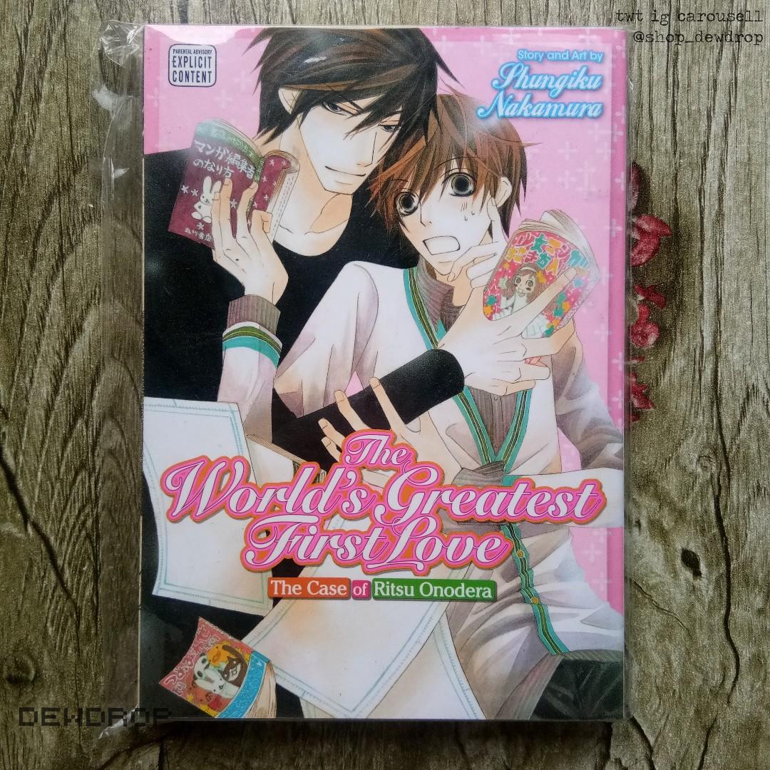 The World S Greatest First Love Sekaiichi Hatsukoi Manga Vol 1
