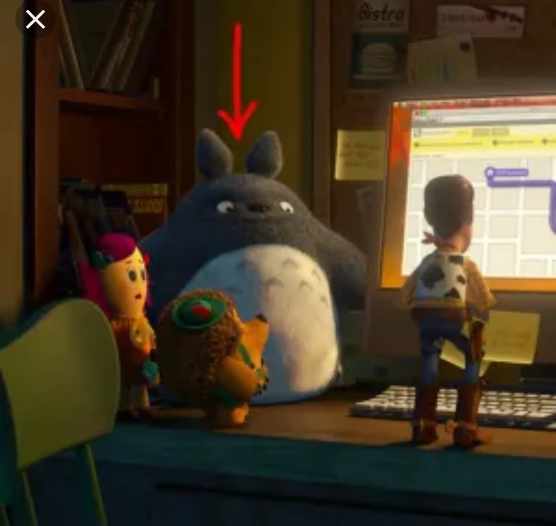 toy story 3 totoro plush