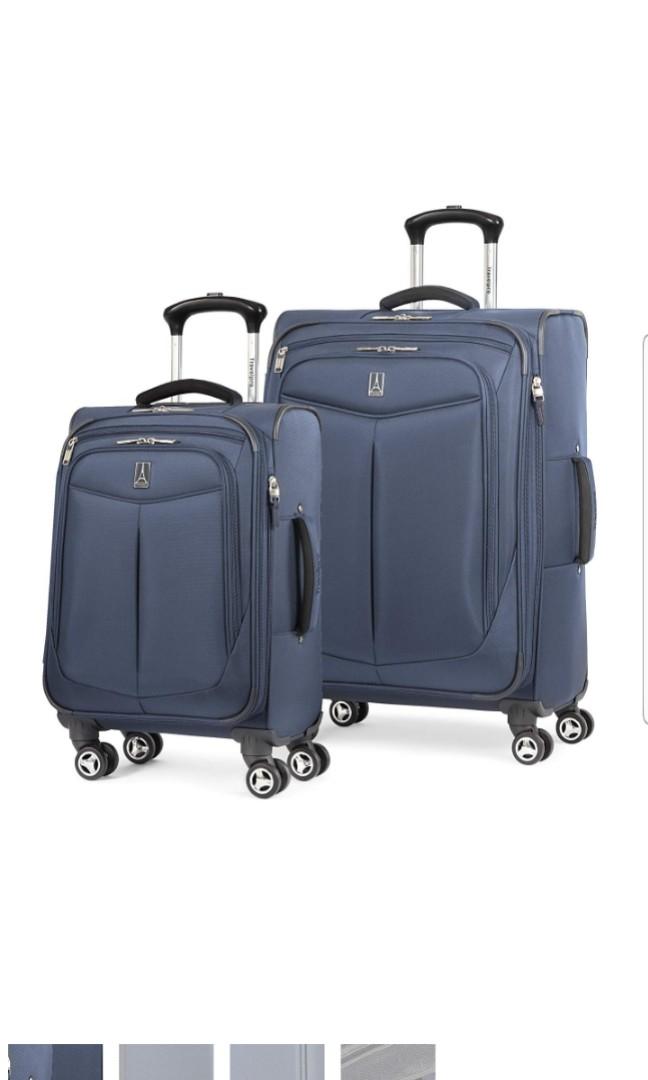 travelpro inflight lite two piece hardside spinner luggage