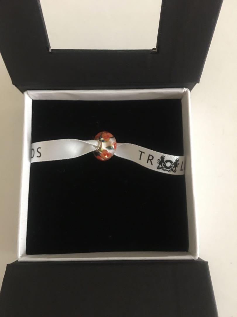 Charm Beads Trollbeads Blume Gänseblümchen TAGBE-20229