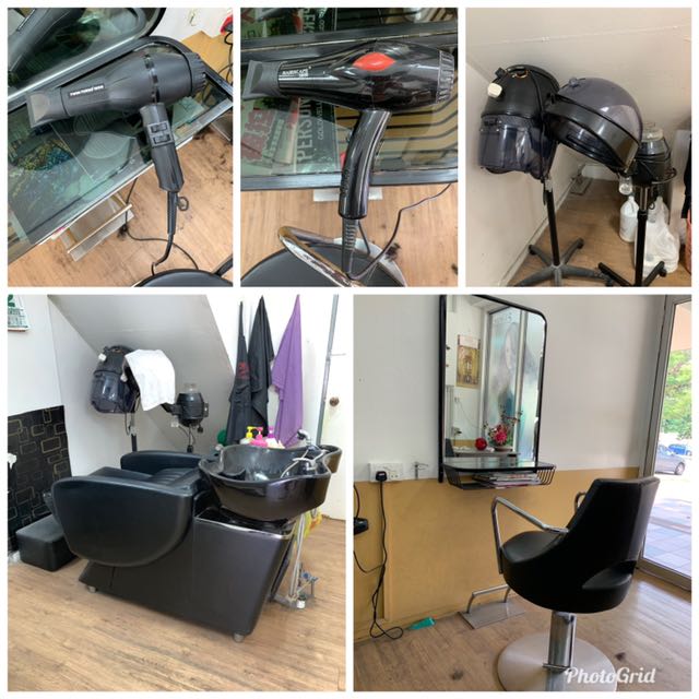 Second hand hair salon chairs for sale sales