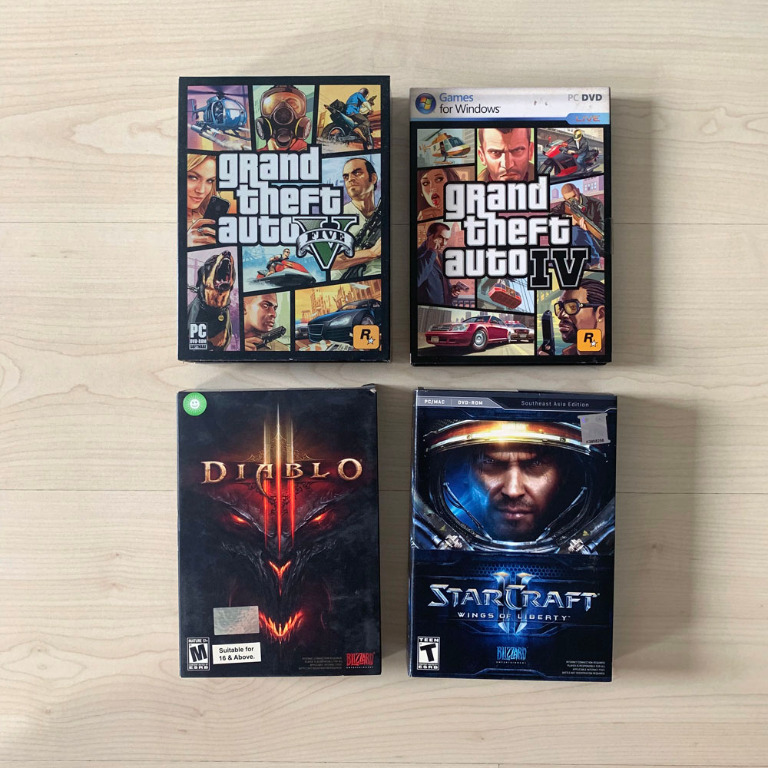 Used PC Games (Collectors only), Video Gaming, Video Games, PlayStation