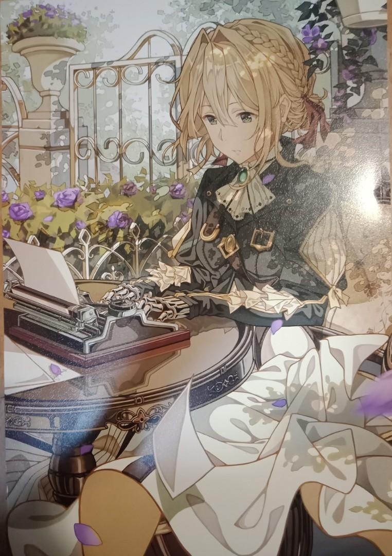 Violet Evergarden Posters Books Stationery Comics Manga On Carousell There are words violet heard on the battlefield, which she cannot forget. violet evergarden posters